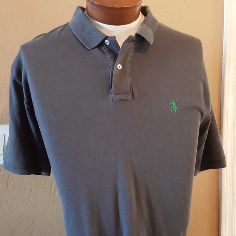 Gray polo by Ralph Lauren